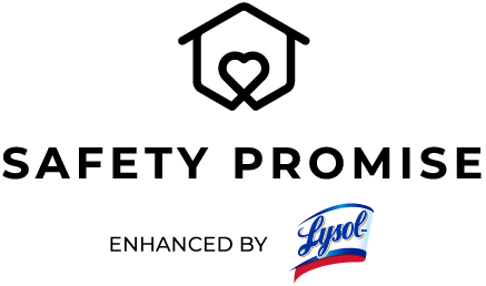 Safety Promise enhanced by Lysol.